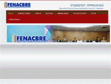 Tablet Screenshot of fenacbre.com